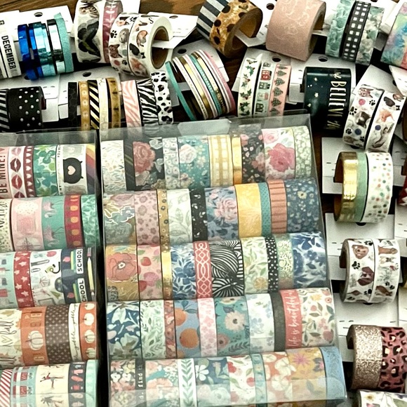 Brand New in Package Washi Tape Multiple ColorsDesigns and Seasons